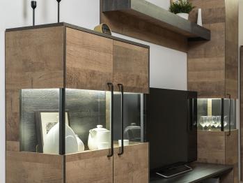 Комод с витриной Mobi Трувор 13.306