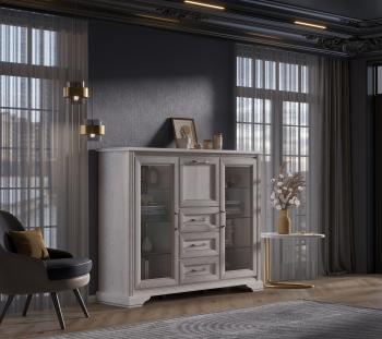 Тумба БРВ Мебель STYLIUS B169-KOM2W1B3S