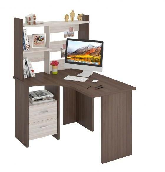 Компьютерный стол Мэрдэс СКЛ-Угл120+НКЛ-100 Левый