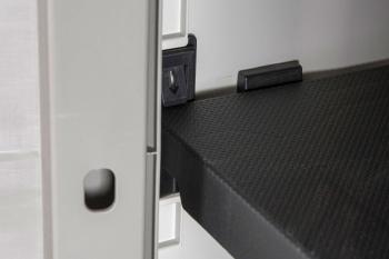 Уличный шкаф Toomax 2х дверный глубокий WOODY'S XL (4 полки)