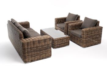 Лаунж-зона из искусственного ротанга 4sis Палермо