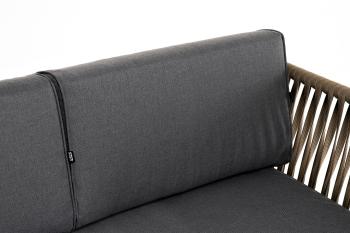 Диван 3-местный плетеный из роупа 4sis Касабланка