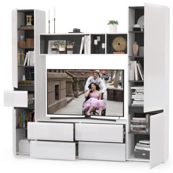 Гостиная Mobi Сидней Комплектация № 21 13.63 + 15.57 + 13.200 + 13.202