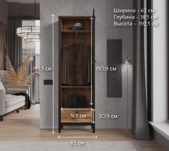 Шкаф БРВ Мебель LOFT SZF1W1S/60