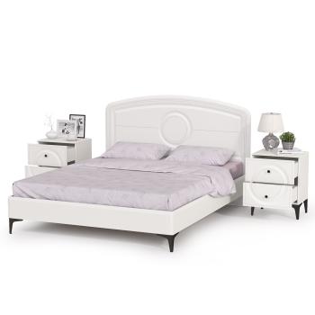 Кровать Mobi 11.36.01 + две 13.291 Тумбы Валенсия