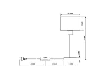 Настольная лампа Moderli V2732-1T Room 1*E27*60W
