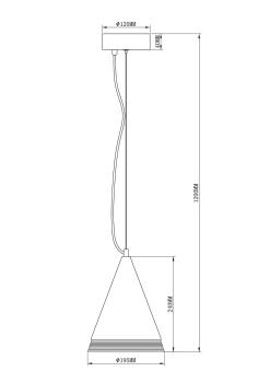 Подвесной светильник Moderli V2860-1PL Libre 1*LED*10W