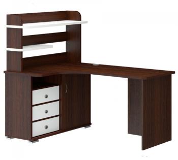 Венге/Белый жемчуг/Венге Левосторонний