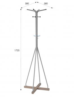 Вешалка напольная Мебелик Галилео 218