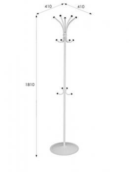 Вешалка напольная для одежды пико 4