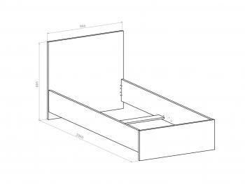 Кровать Compass ВИ-23 (900x2000)