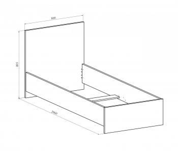 Кровать Compass ВИ-22 (800x2000)