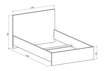 Кровать Compass ВИ-30 (1200x2000)