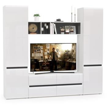 Гостиная Mobi Сидней Комплектация № 06 13.63 + 15.57 + 13.200 2шт