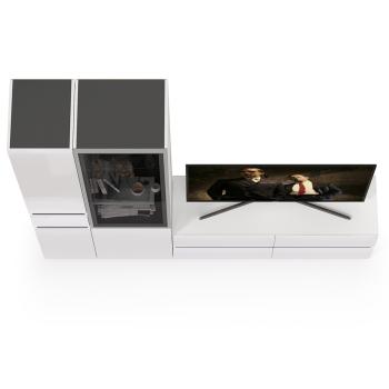 Гостиная Mobi Сидней Комплектация № 24 13.63 + 13.201 + 13.202