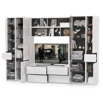 Гостиная Mobi Сидней Комплектация № 36 13.63 + 15.57 2шт + 13.200 + 13.201 + 13.202 2шт