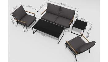 Лаунж зона Gardenini Calma