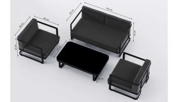 Лаунж зона Gardenini Villino