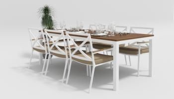 Обеденная группа Gardenini BELLA 220x100 С3