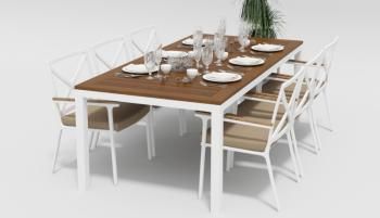 Обеденная группа Gardenini BELLA 220x100 С3