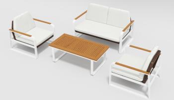 каркас белый/подушки белые