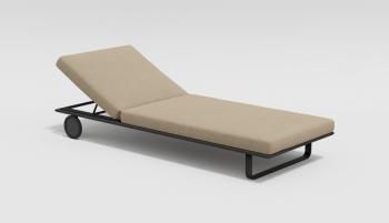 каркас темно-серый карбон/подушка бежевая