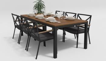 Обеденная группа Gardenini Bella 200x100 C3