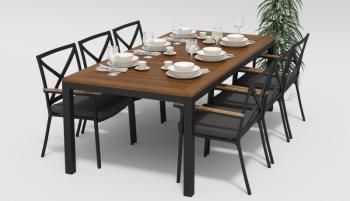 Обеденная группа Gardenini Bella 200x100 C3