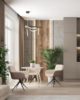 Стол обеденный STOOL GROUP Nymphaea D90