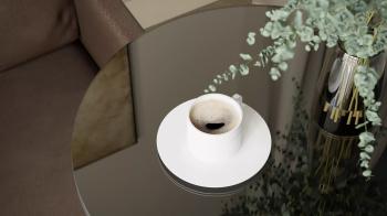 Стол придиванный Калифорния Остин Glass