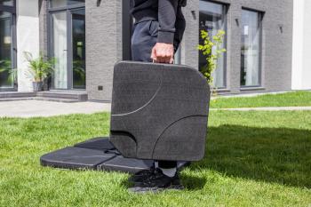 Зонт ROYAL FAMILY SKY квадратный (в комплекте с базой)