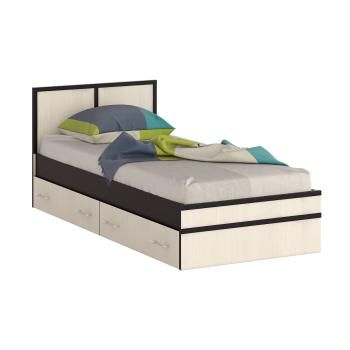 Кровать с ящиками СВК Сакура 0900