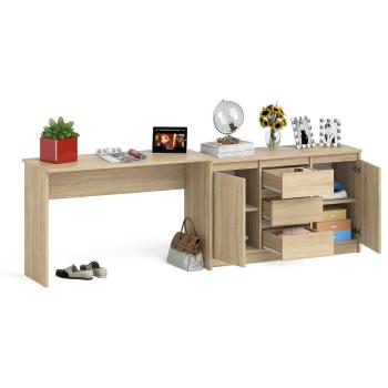 Стол письменный СВК Мори МСП1200.1 + Комод МК1200.3