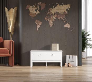 Тумба для обуви БРВ Мебель HELGA KOM1K/90