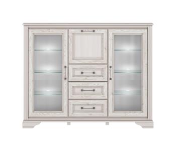 Тумба БРВ Мебель STYLIUS B169-KOM2W1B3S с подсветкой