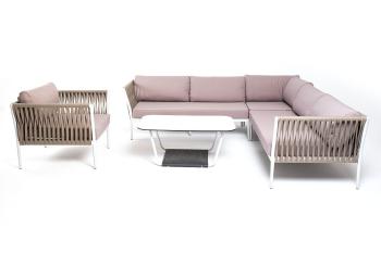 Модульная лаунж-зона из роупа (веревки) 4sis Касабланка