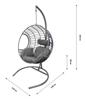 Кресло подвесное Мебельторг Милан