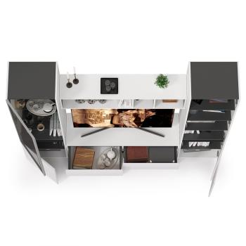 Гостиная Mobi Сидней Комплектация № 12 13.63 + 15.57 + 13.200 + 13.201