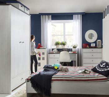 Шкаф платяной БРВ Мебель ПОРТО SZF2D1S