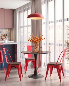 Стул STOOL GROUP TOLIX WOOD