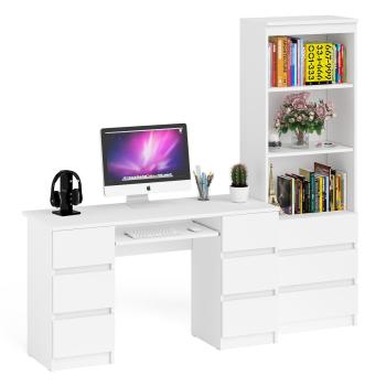 Стол компьютерный СВК Мори МС-2 + Стеллаж МСТ600.3