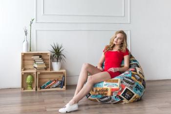 Кресло-мешок DreamBag Груша 2XL (4 категория, Жаккард)