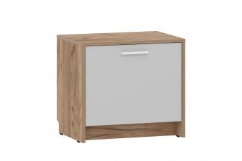 Серый Камень/Белый Фасадный, Дуб Крафт Табачный