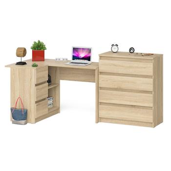 Стол компьютерный СВК Мори МС-16 левый + Комод МК800.4