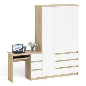 Дуб сонома/белый