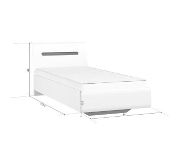 Кровать БРВ Мебель AZTECA S205-LOZ90x200