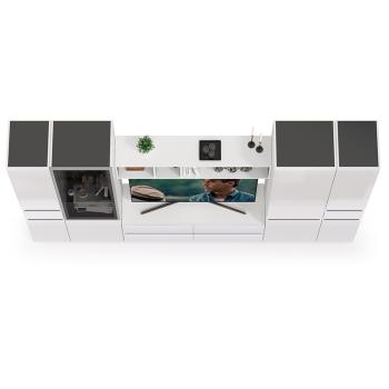 Гостиная Mobi Сидней Комплектация № 30 13.63 + 15.57 + 13.200 + 13.201 + 13.202 2шт