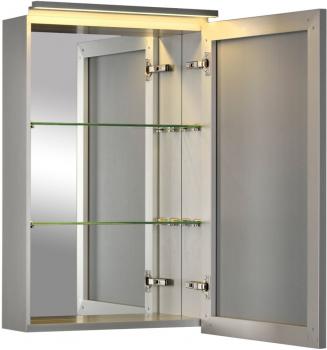 Зеркальный шкаф De Aqua Алюминиум 50