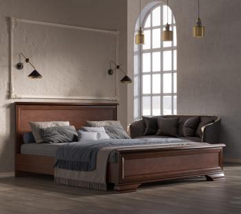 Кровать БРВ Мебель KENTAKI S320-LOZ180x200 + выкатные ящики